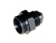 -06 to 9 / 16" x 24 holley single feed carb fitting - black | RHP