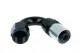 -08 AN 150° Crimp Style Hose End - Black | RHP