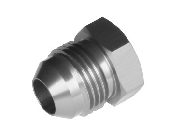 -06 AN / JIC aluminum flare plug - clear | RHP