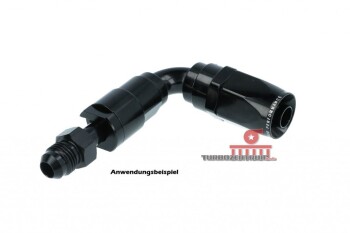 -06 to 5/16" SAE quick disconnect female 90° - black | RHP