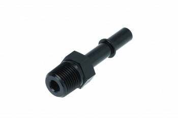 3/8" push on EFI to 3/8 NPT - black | RHP