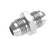 -16 male to male AN / JIC flare union - clear | RHP
