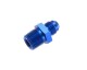 -12 straight male adapter to -08 (1/2") NPT male - blue | RHP