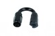 -06 to 3/8" SAE quick disconnect female 180deg - black | RHP