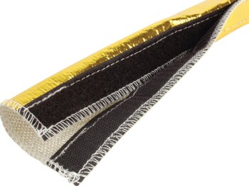 Heat Shroud - GOLD - 1/2" to 1-1/4" I.D. x 3ft