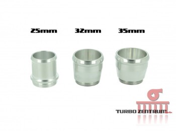 TiAL QR 25mm Blow Off Valve black - aluminium flange
