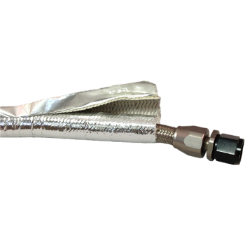 Heat Reflective Sleeve Adhesive - silver - 25mm ID -...