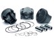 Piston Set (4 pcs) for MAZDA Duratec 2.3 (87,50mm, 9:1) | P4-DU875-N20