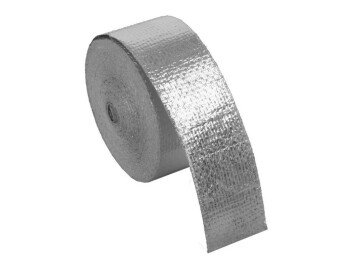 10m Heat Protection Aluminium tape - silver - 25mm Width