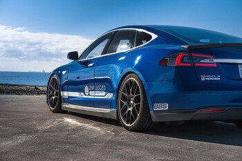 Unplugged Performance Carbon Side Skirt Set for Tesla Model S