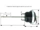 SINGLE PORT Actuator 1,0 bar / 14 psi BorgWarner EFR B1-series TwinScroll | TS-0620-2142