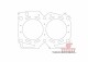 Cylinder head gasket fits Subaru LEGACY 2.5i 16V / 100,00mm / 1,90mm / (head bolts holes Ø14.6 mm) | 338448R