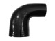 Silicone Reducer Elbow 90°, 80 - 60mm, black