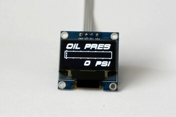 OLED 0.96" digital single oil pressure gauge (psi)
