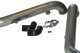 Bipipe Set, Stainless Steel with WMI Bungs, Black, Audi Allroad 2.7T (2001-2005)