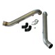 Bipipe Set, Stainless Steel with WMI Bungs, Raw, Audi Allroad 2.7T (2001-2005)