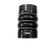 Silicone Coupler - Double Hump, 102mm, black