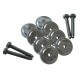 Subframe Bushings, Billet Aluminum, Small Chassis, Audi 80 (1988-1991)