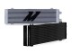 Universal Dual Pass Bar & Plate Oil Cooler, Large, silver | MMOC-DP-LSL
