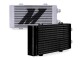 Universal Dual Pass Bar & Plate Oil Cooler, Small, silver | MMOC-DP-SSL