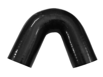 Silicone Elbow 135°, 10mm, black