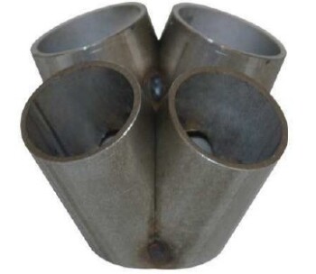 4-Cylinder Collector for T25 / T28 (short)