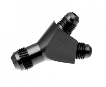-04 single inlet to -03 dual outlet - black | RHP