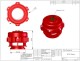 TiAL Q Blow Off Valve red - stainless flange