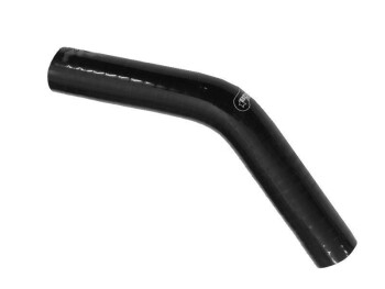 Silicone Elbow 45°, 28mm, black