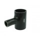 Silicone T-Piece Adapter 51mm / 25mm / black