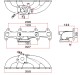 Turbo manifold for Ford Endura 1.3 8V with T25 flange and "L" wastegate connection