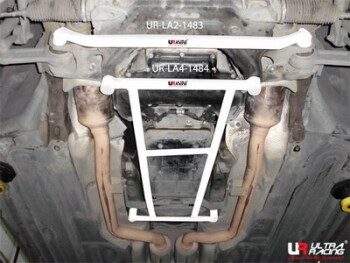 4-Point Front H-Brace for Mercedes E-Class 03-06 W211