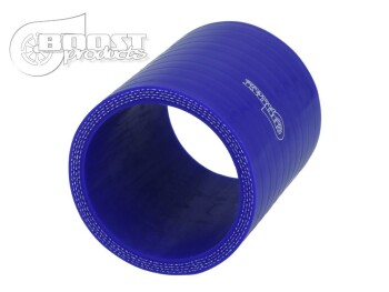 Silicone Coupler 63mm, 75mm Length, Blue