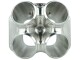 4-Cyl. T3 flange stainless steel collector for Garrett GTX / BorgWarner EFR / AirWerks - with 38mm Wastegate Port