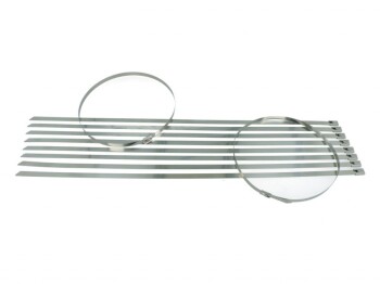 BOOST products Metal Cable Ties - 50cm - Set of 10